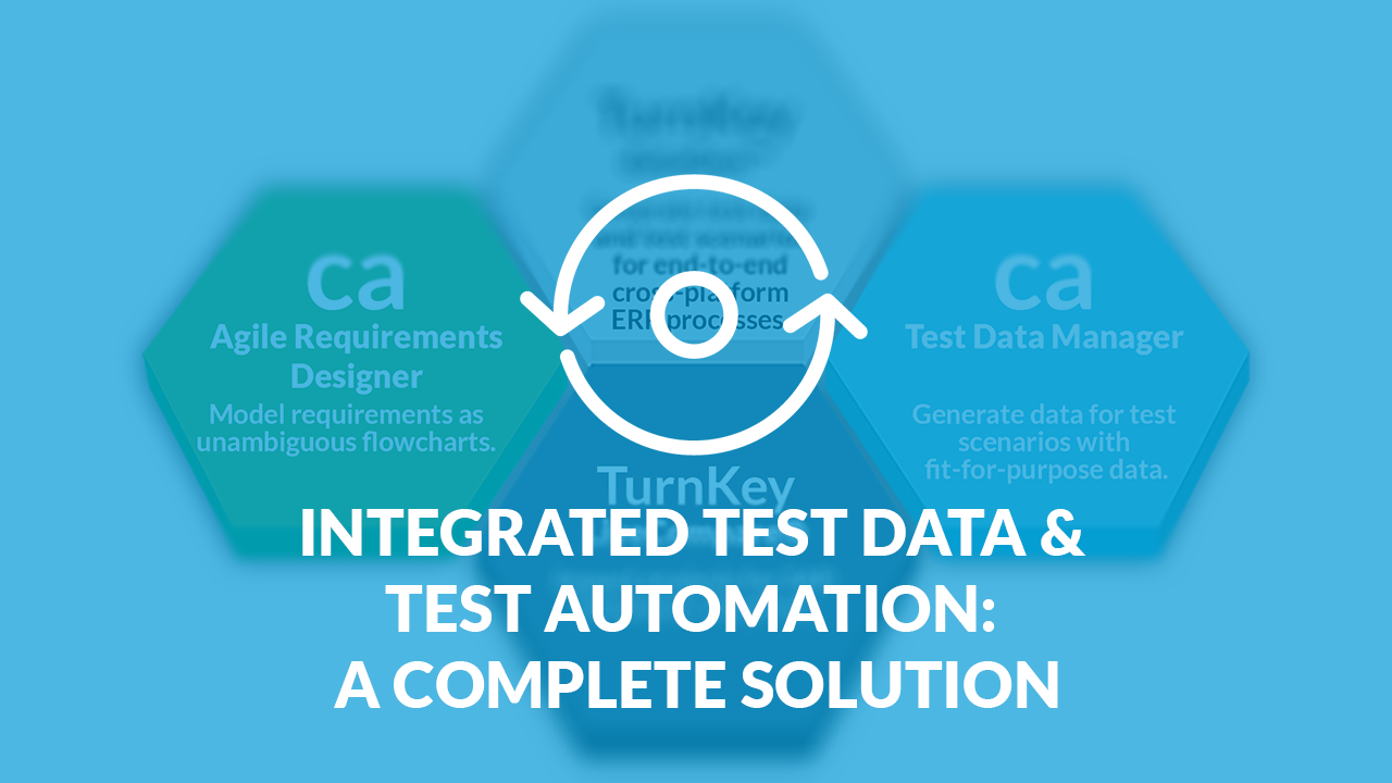 integrated test data & test automation webinar
