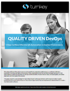 quality devops white paper
